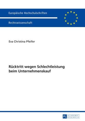 Cover image for Ruecktritt Wegen Schlechtleistung Beim Unternehmenskauf