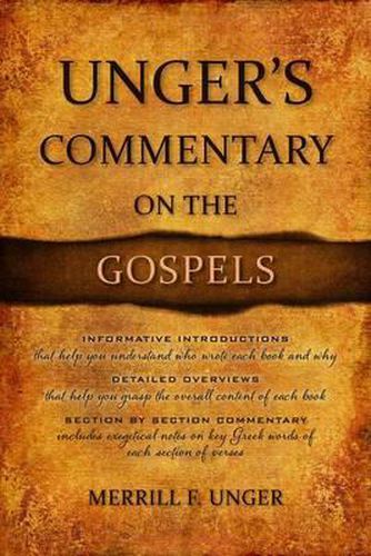 Cover image for Unger's Commentary on the Gospels