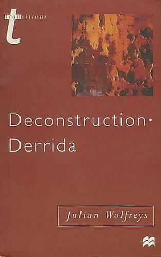 Cover image for Deconstruction - Derrida