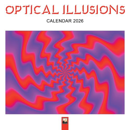 Cover image for Optical Illusions Wall Calendar 2026 (Art Calendar)