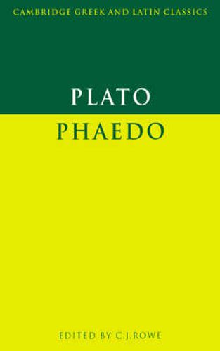 Cover image for Plato: Phaedo