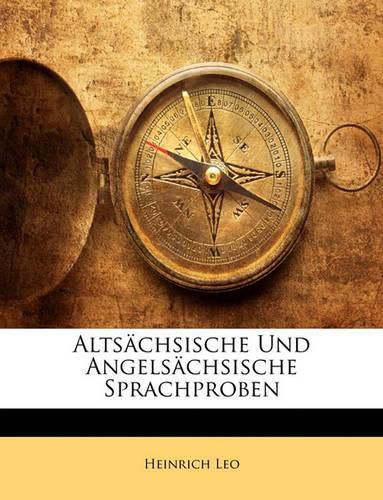 Cover image for Altschsische Und Angelschsische Sprachproben