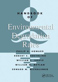 Cover image for Handbook of Environmental Degradation Rates