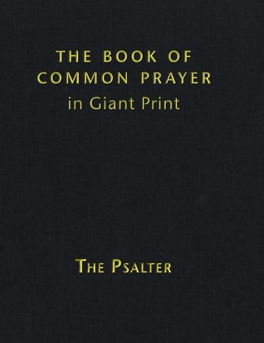 Cover image for Book of Common Prayer Giant Print, CP800: Volume 3, The Psalter