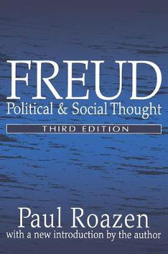 Cover image for Freud: Political and Social Thought