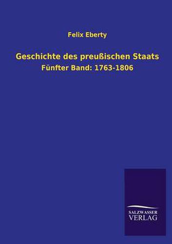 Cover image for Geschichte Des Preussischen Staats