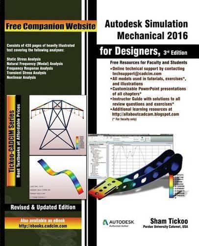 Cover image for Autodesk Simulation Mechanical 2016 for Designers, 3rd Edition