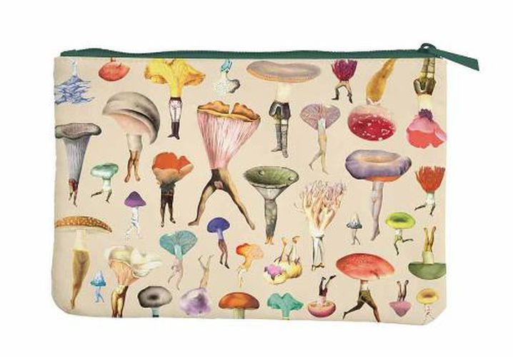 Art of Nature: Fungi Accessory Pouch: (Gifts for Mushroom Enthusiasts and Nature Lovers, Cute Stationery, Back to School Supplies)