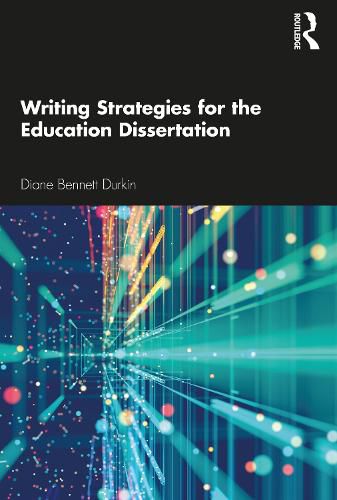 Cover image for Writing Strategies for the Education Dissertation