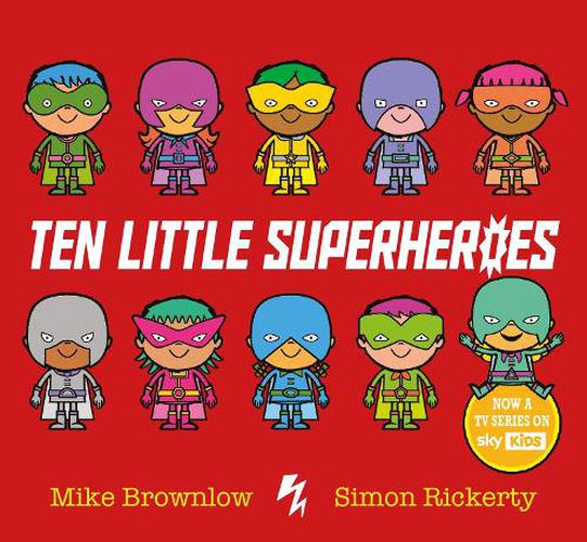 Cover image for Ten Little Superheroes