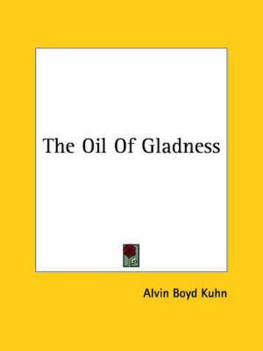 Cover image for The Oil of Gladness