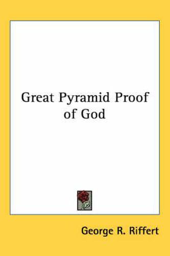 Cover image for Great Pyramid Proof of God