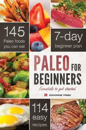 Cover image for Paleo for Beginners: Essentials to Get Started