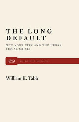 Cover image for The Long Default