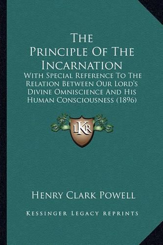 Cover image for The Principle Of The Incarnation