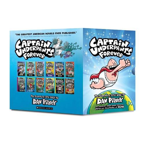 Cover image for Captain Underpants Forever Box set (#1-12)