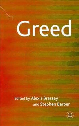 Cover image for Greed