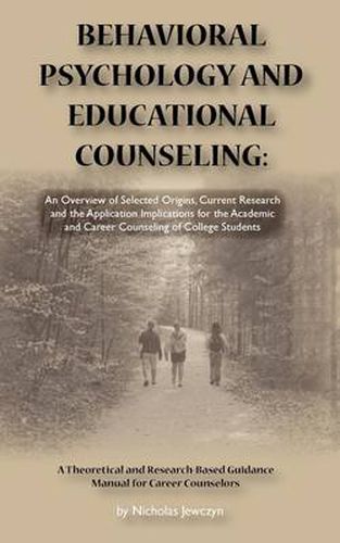 Cover image for Behavioral Psychology and Educational Counseling