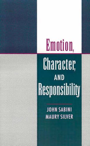Cover image for Emotion, Character, and Responsibility
