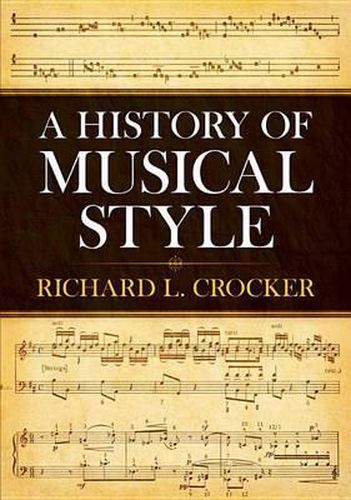 Cover image for A History Of Musical Style