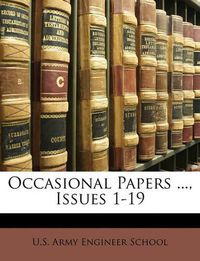 Cover image for Occasional Papers ..., Issues 1-19