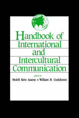 Cover image for Handbook of International and Intercultural Communication