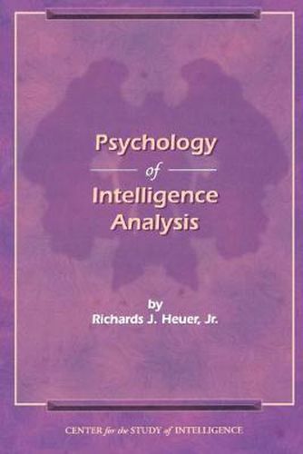 Cover image for The Psychology of Intelligence Analysis