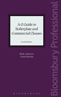 Cover image for A-Z Guide to Boilerplate and Commercial Clauses