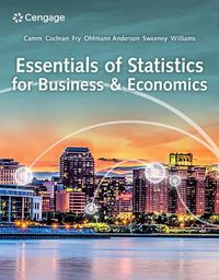 Cover image for Essentials of Statistics for Business and Economics