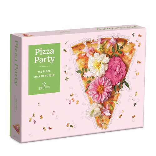 Cover image for Pizza Party 750 Piece Shaped Puzzle