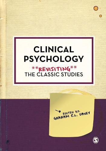 Cover image for Clinical Psychology: Revisiting the Classic Studies