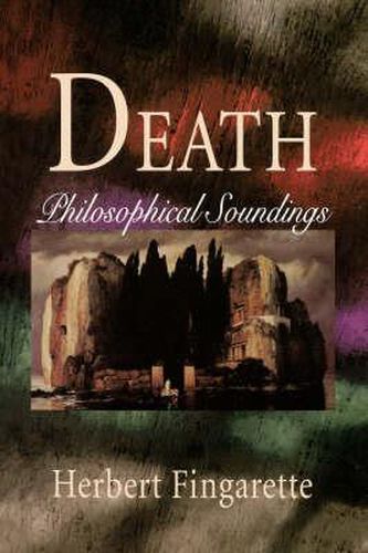 Cover image for Death: Philosophical Soundings