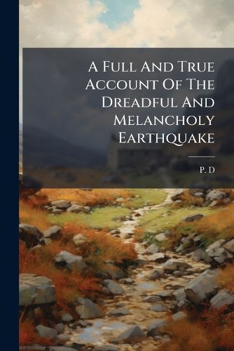 Cover image for A Full and True Account of the Dreadful and Melancholy Earthquake: Which Happened Between Twelve and One O'Clock in the Morning, on Thursday the Fifth Instant. with an Exact List of Such Persons as Have Hitherto Been Found in the Rubbish. in Two...