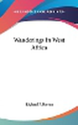 Cover image for Wanderings In West Africa