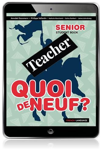 Cover image for Quoi de Neuf ? Senior Teacher eBook with audio download