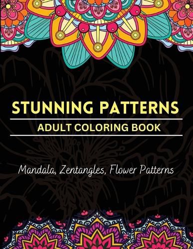 Cover image for Stunning Patterns Adult Coloring Book