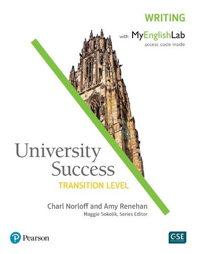 Cover image for University Success Writing, Transition Level eText