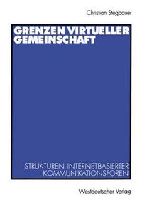 Cover image for Grenzen Virtueller Gemeinschaft