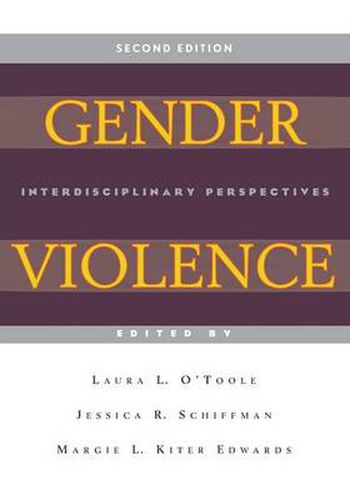 Cover image for Gender Violence: Interdisciplinary Perspectives