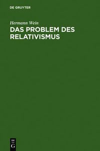 Cover image for Das Problem des Relativismus