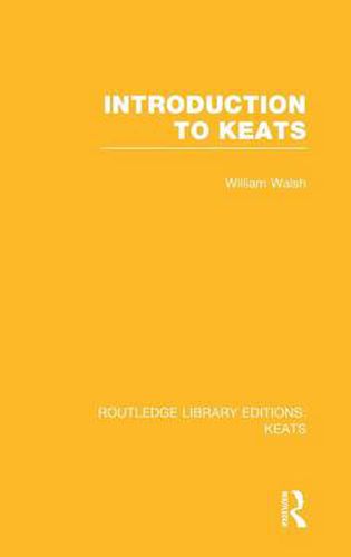 Cover image for Introduction to Keats