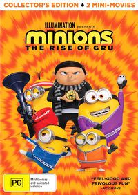 Cover image for Minions - Rise Of Gru, The | Collector's Edition : + 2 Mini-Movies