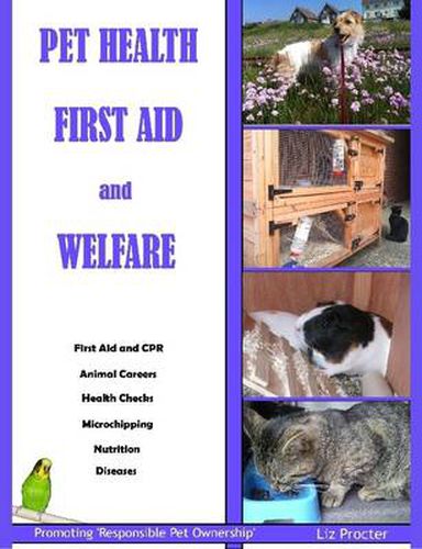 Cover image for Pet Health, First Aid and Welfare (B&W)