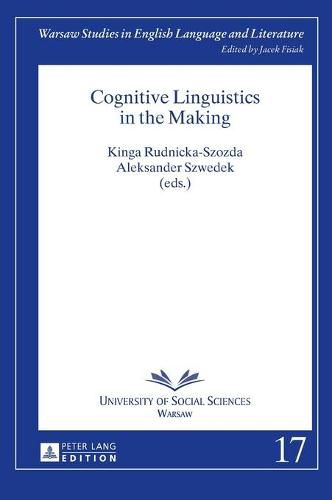 Cover image for Cognitive Linguistics in the Making