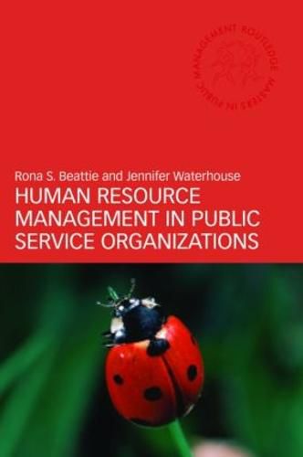 Cover image for Human Resource Management in Public Service Organizations