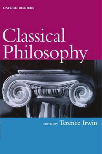 Cover image for Classical Philosophy