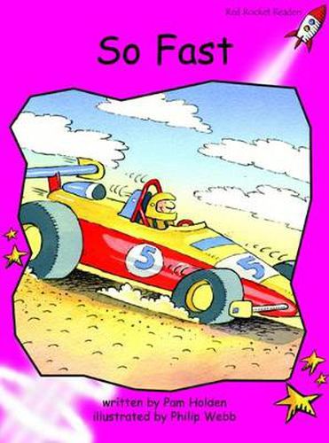 Cover image for Red Rocket Readers: Emergent Fiction Set A: So Fast (Reading Level 2/F&P Level B)