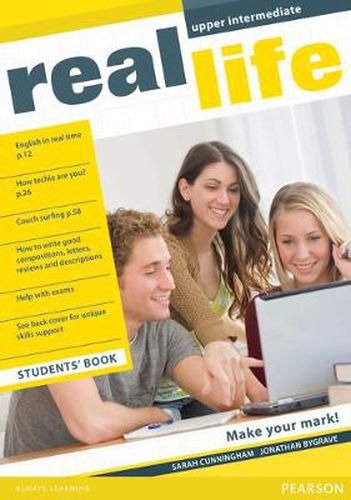 Cover image for Real Life Global Upper Intermediate Students Book