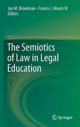 Cover image for The Semiotics of Law in Legal Education