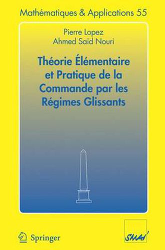 Cover image for Theorie elementaire et pratique de la commande par les regimes glissants